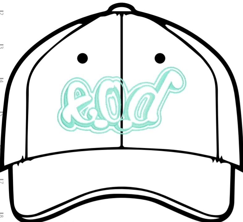 (eod) embroidery LOGO Trucker Hats