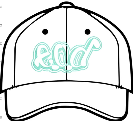 (eod) embroidery LOGO Trucker Hats