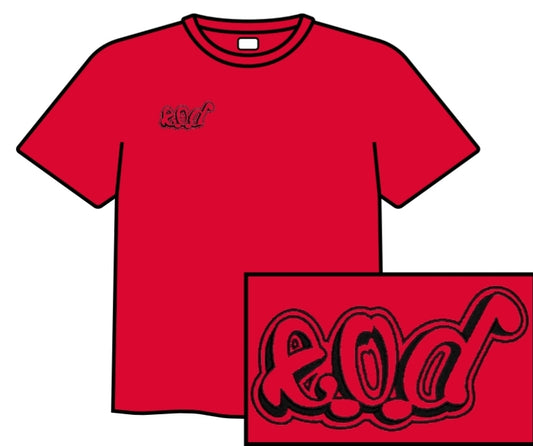 (eod) embroidery LOGO T-shirts